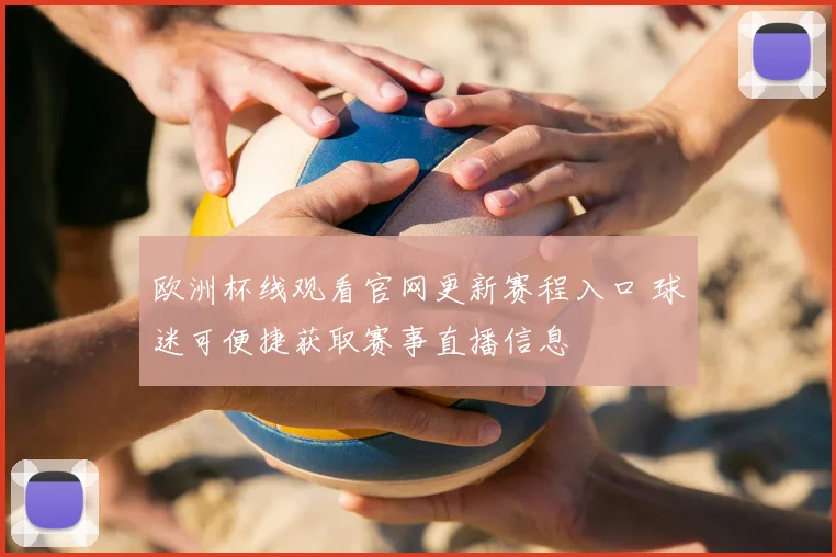 欧洲杯线观看官网更新赛程入口 球迷可便捷获取赛事直播信息